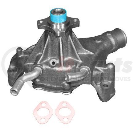 252-711 by ACDELCO - Engine Water Pump - 4 Hub Holes, Steel, Reverse Impeller, 6 Vane, Timing belt