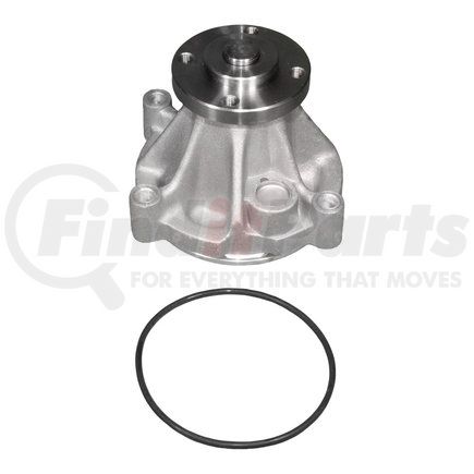 252-695 by ACDELCO - Engine Water Pump - 4 Hub Holes, Steel, Reverse Impeller, 7 Vane, Timing belt