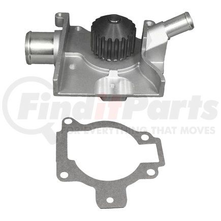 252-696 by ACDELCO - Engine Water Pump - Steel, Reverse Impeller, 6 Vane, Timing belt