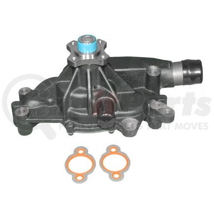 252-732 by ACDELCO - Engine Water Pump - 4 Hub Holes, Steel, Reverse Impeller, 8 Vane, Timing belt