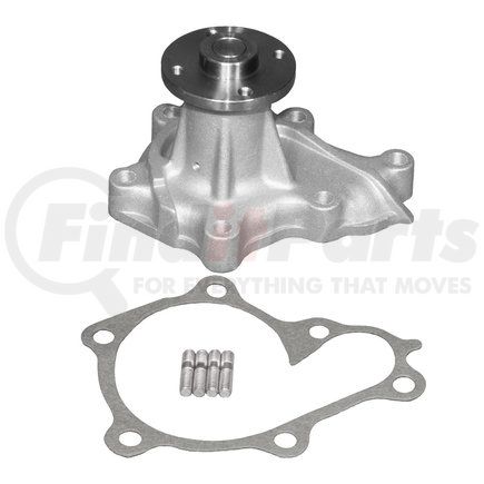 252-791 by ACDELCO - Engine Water Pump - 4 Hub Holes, Grey Iron, Standard Impeller, 8 Vane