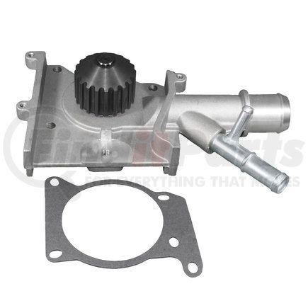 252-816 by ACDELCO - Engine Water Pump - Steel, Reverse Impeller, 6 Vane, Timing belt