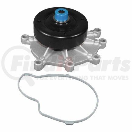 252-813 by ACDELCO - Engine Water Pump - Grey Iron, Reverse Impeller, 8 Vane, Timing belt
