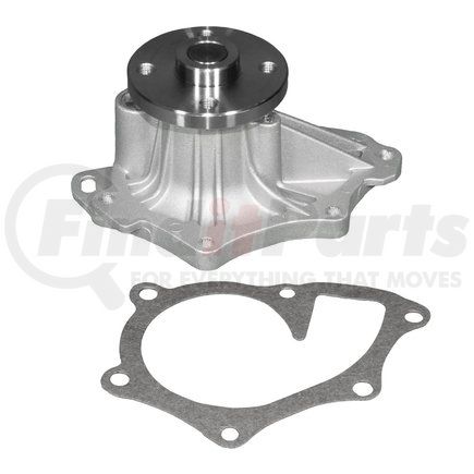 252-856 by ACDELCO - Engine Water Pump - 4 Hub Holes, Steel, Reverse Impeller, 7 Vane, Timing belt