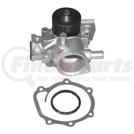 252-938 by ACDELCO - Engine Water Pump - Grey Iron, Reverse Impeller, 8 Vane, Timing belt