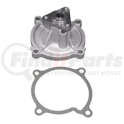 252-968 by ACDELCO - Engine Water Pump - 3 Hub Holes, Steel, Standard Impeller, 5 Vane, Timing belt