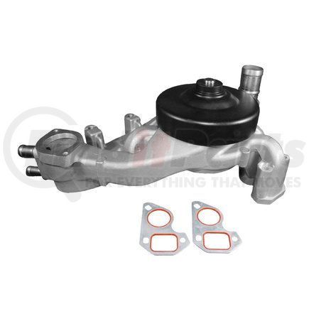 252-975 by ACDELCO - Engine Water Pump - Steel, Reverse Impeller, 7 Vane, Timing belt