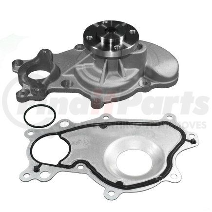 252-980 by ACDELCO - Engine Water Pump - 4 Hub Holes, Grey Iron, Standard Impeller, 11 Vane