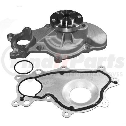 252-979 by ACDELCO - Engine Water Pump - 4 Hub Holes, Grey Iron, Standard Impeller, 11 Vane