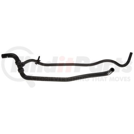27069X by ACDELCO - HVAC Heater Hose - Black, Molded Assembly, without Clamps, Rubber