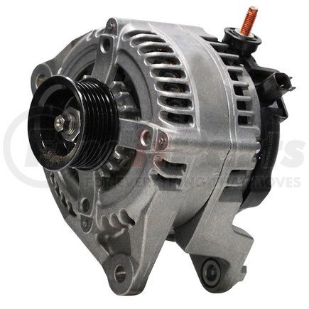 334-2869 by ACDELCO - Alternator - 12V, Nippondenso, 6 Pulley Groove, External, Clockwise