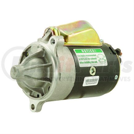 337-1058 by ACDELCO - Starter Motor - 12V, Clockwise, Wound Field Direct Drive, 2 Mounting Bolt Holes