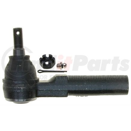 46A0601A by ACDELCO - Steering Tie Rod End - Outer, Male/Female, Black, with Castle Nut