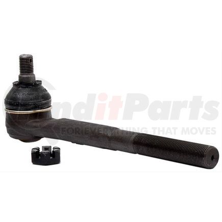 46A0687A by ACDELCO - Steering Tie Rod End - Inner, Male, Black, Steel, with Castle Nut