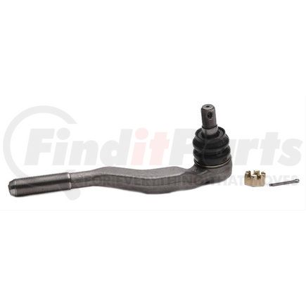 46A0832A by ACDELCO - Steering Tie Rod End - Outer, Male, Natural, Steel, with Castle Nut