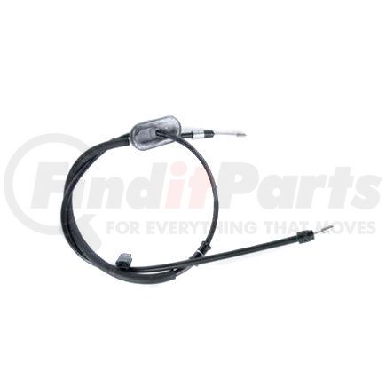 13352979 by ACDELCO - Parking Brake Cable - Front, 58.10", Button Ferrule End, Galvanized Steel