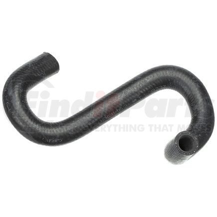 14082S by ACDELCO - HVAC Heater Hose - Black, Molded Assembly, without Clamps, Reinforced Rubber