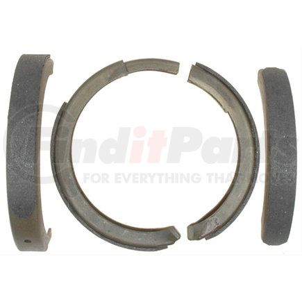 14770B by ACDELCO - Parking Brake Shoe - Semi-metallic, Without Mounting Hardware