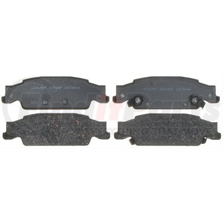 14D922CH by ACDELCO - Disc Brake Pad Set - Rear, Bonded, Ceramic, Original Part Design