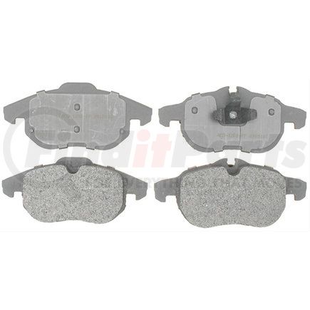 14D972M by ACDELCO - Disc Brake Pad Set - Front, Bonded, Original Part Design, Semi-Metallic