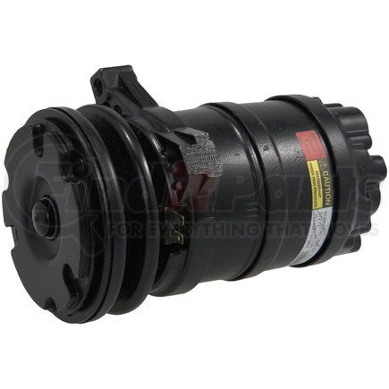 15-21737 by ACDELCO - A/C Compressor - HDS, R12 R134A, Ear Mount, Serpentine Belt, with Clutch