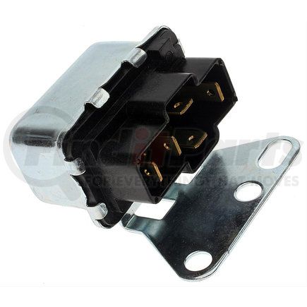 15-81743 by ACDELCO - HVAC Blower Motor Relay - 12V, 30A, 5 Male Blade Terminals and Female Connector