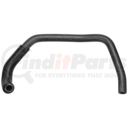 16168M by ACDELCO - HVAC Heater Hose - Black, Molded Assembly, without Clamps, Reinforced Rubber