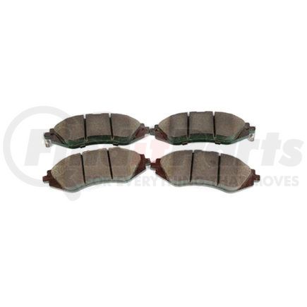 171-0877 by ACDELCO - Disc Brake Pad Set - Front, Bonded, Semi-Metallic, with Pad Shim and Wear Sensor