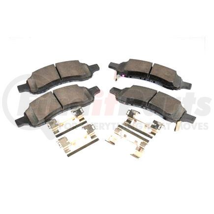 171-0979 by ACDELCO - Disc Brake Pad Set - Front, Bonded, Semi-Metallic, with Mounting Hardware