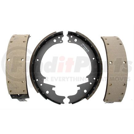 17127B by ACDELCO - Drum Brake Shoe - Rear, 12 Inches, Bonded, without Mounting Hardware