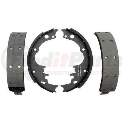 17242R by ACDELCO - Drum Brake Shoe - Rear, 9.5 Inches, Riveted, without Mounting Hardware