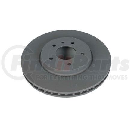 177-1096 by ACDELCO - Disc Brake Rotor - 5 Lug Holes, Cast Iron, Plain, Turned Painted, Vented, Front