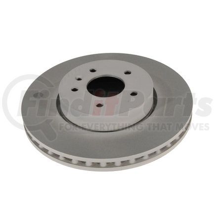 177-1137 by ACDELCO - Disc Brake Rotor - 5 Lug Holes, Cast Iron, Plain Vented, Front
