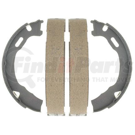 17791B by ACDELCO - Parking Brake Shoe - Bonded Rear, Organic, without Mounting Hardware