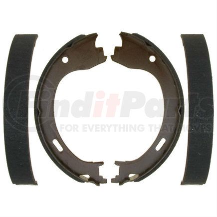 17961B by ACDELCO - Parking Brake Shoe - Bonded Rear, Organic, without Mounting Hardware