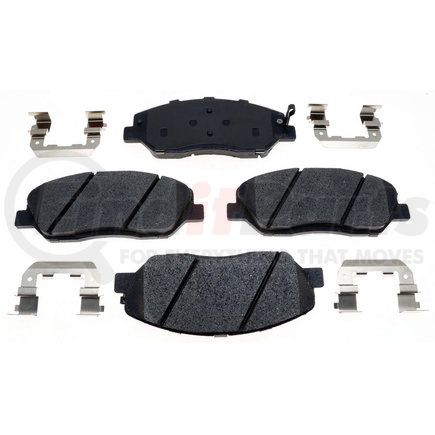 17D1202CH by ACDELCO - Disc Brake Pad Set - Front, Bonded, Ceramic, Original Part Design