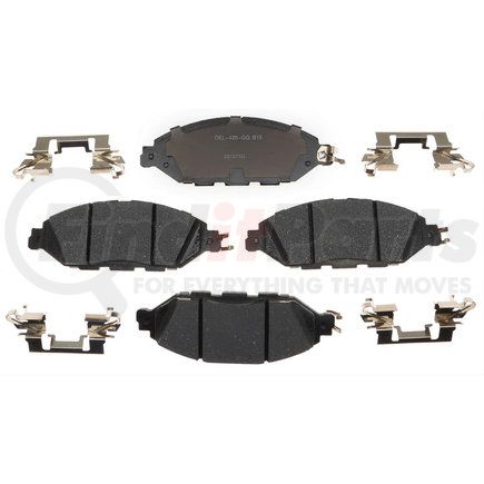 17D1649CH by ACDELCO - Disc Brake Pad - Ceramic, Original Part Design, with Hardware