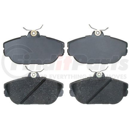 17D601C by ACDELCO - Disc Brake Pad Set - Front, Bonded, Ceramic, without Mounting Hardware