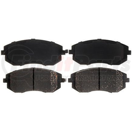 17D929CH by ACDELCO - Disc Brake Pad Set - Front, Bonded, Ceramic, Original Part Design