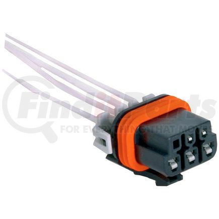 PT2116 by ACDELCO - Multi-Purpose Wire Connector - 5 Female Blade Pin Terminals, Rectangular