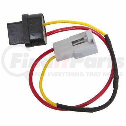 PT2145 by ACDELCO - Body Wiring Harness Connector - 2 Wires and 4 Terminals, Male/Female