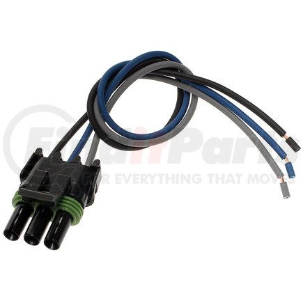 PT2303 by ACDELCO - Throttle Position Sensor Connector - 3 Male Pin Terminals, 3 Wires