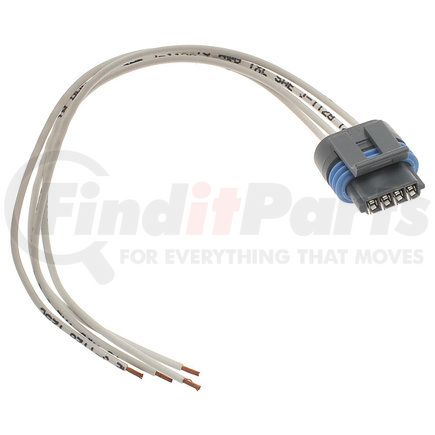 PT2368 by ACDELCO - Engine Crankshaft Position Sensor Connector - 4 Terminals Female, Gray