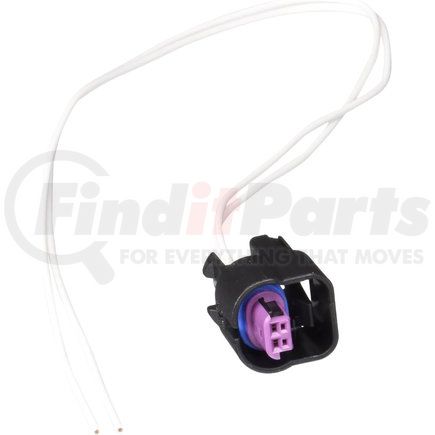 PT2437 by ACDELCO - Engine Camshaft Position Sensor Connector - 2 Way Female Terminals, Black