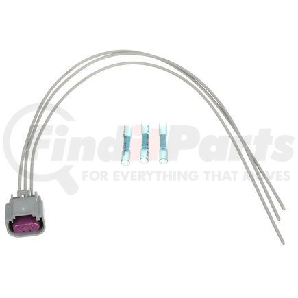 PT2648 by ACDELCO - Fuel Tank Harness Connector - 3 Female Pin Terminals, 3 Wires