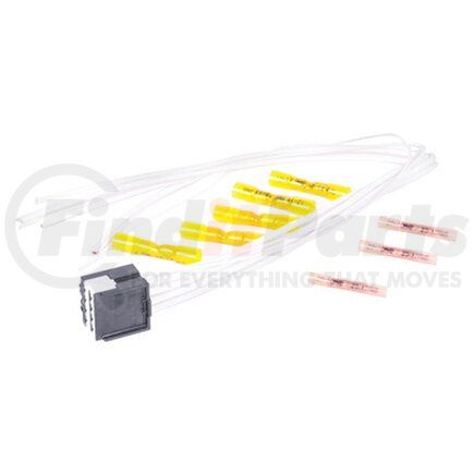 PT2641 by ACDELCO - Body Wiring Harness Connector - 8 Wires and Female Terminals