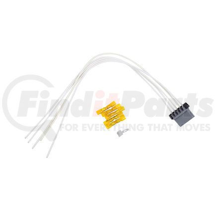 PT3517 by ACDELCO - Multi-Purpose Electrical Connector Kit - 5 Female Terminals, Oval