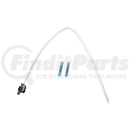 PT3702 by ACDELCO - Body Wiring Harness Connector - 2 Female Blade Terminals, Oval