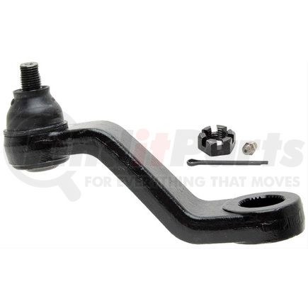 46C0059A by ACDELCO - Steering Pitman Arm - 32 Splines, Black, with Castle Nut and Grease Fitting