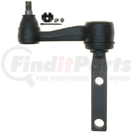 46C1108A by ACDELCO - Steering Arm - 2 Bracket Holes, Black, Painted, L-Shaped, with Castle Nut